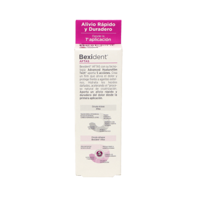 Bexident AFT gel bucal...