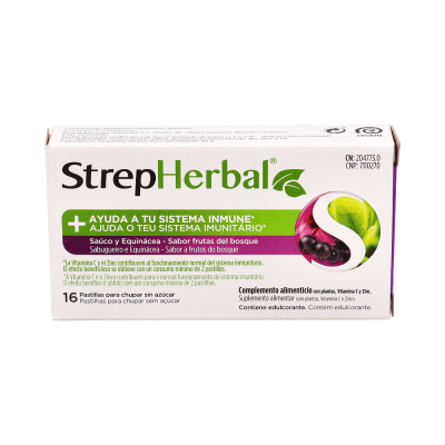 StrepHerbal Saúco y...