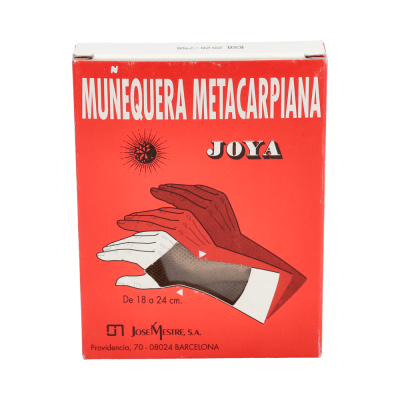 Joya muñequera metacarpiana...