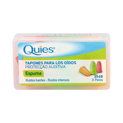 Quies Tapón Espuma 35 dB (3...