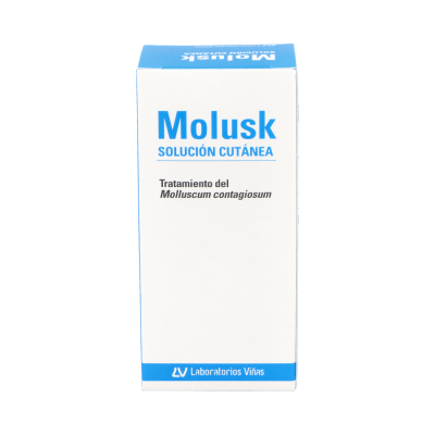 Molusk solución cutánea 3g