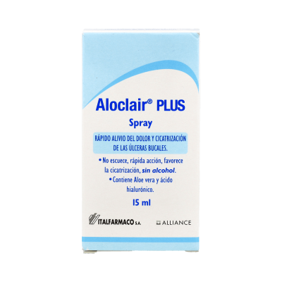 Aloclair plus spray 15ml