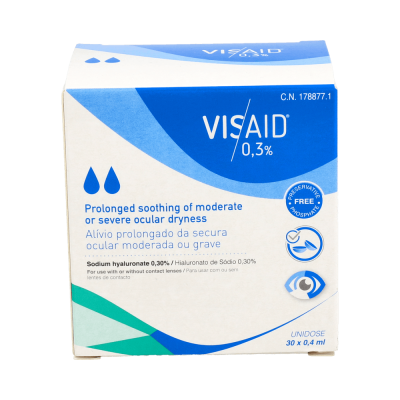 Visaid 0,3% gotas oculares...